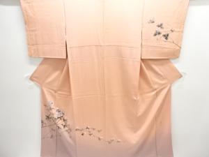 作家物　枝花模様訪問着